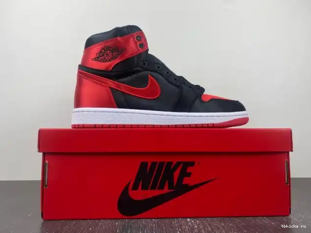 Reps TB OG Bred Air 1 High FD4810-061 Jordan Satin WMNS 0502